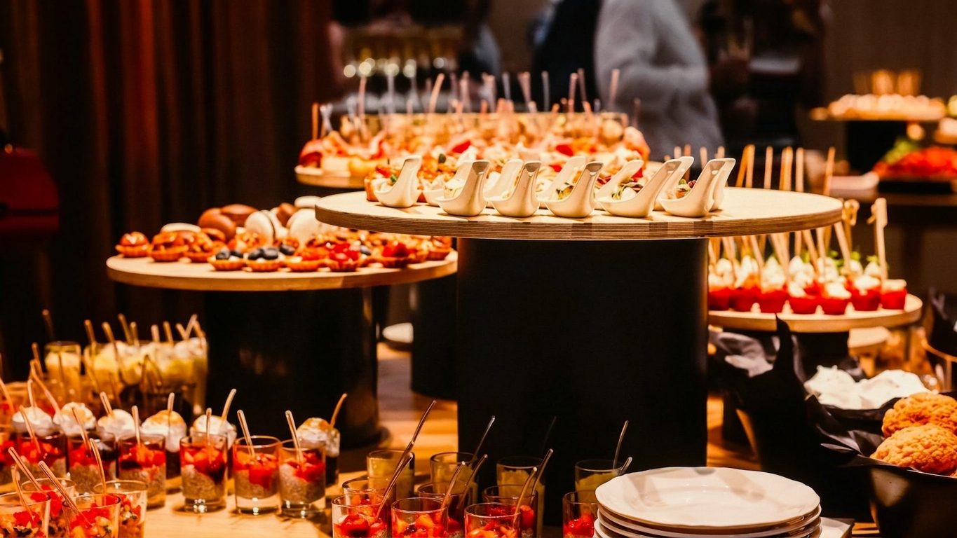 Festliches Silvester-Buffet